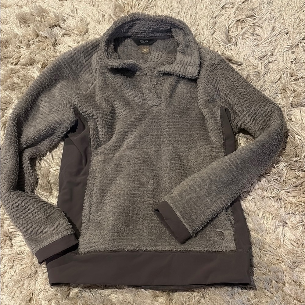 Cozy purple pullover